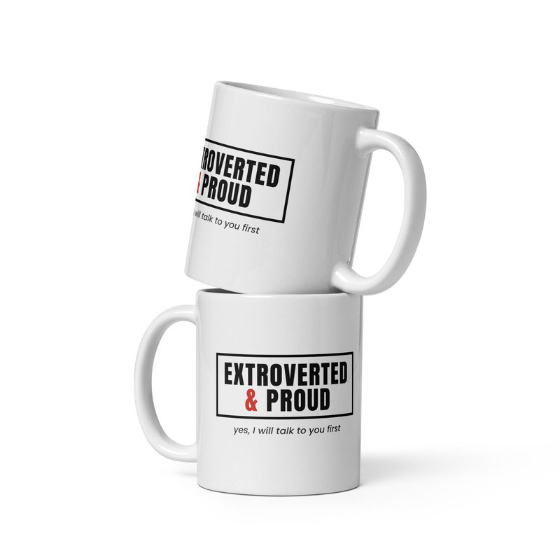 Extroverted & Proud Mug